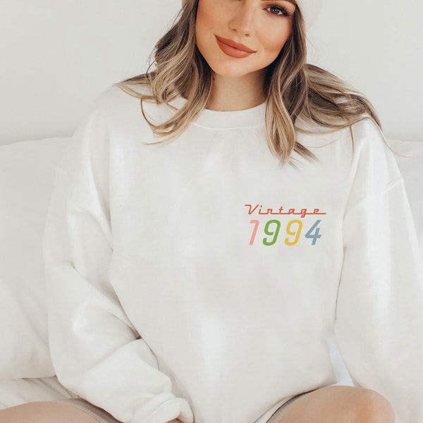 1994 Sweatshirt, 30th Birthday Jumper, 30th Birthday Gift, 30 and Fabulous,  Born In 1994, 30th Gifts, 1994 Jumper, Birthday Party Sweater