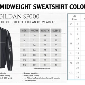 a diagram of a sweatshirt with measurements for it