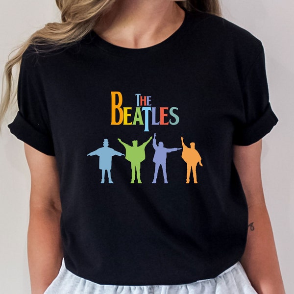 La chemise des Beatles, T-shirt des Beatles, T-shirt des Beatles, T-shirt rock and roll, Cadeau des Beatles, Chemise de groupe de musique, Chemise de mélomanes, T-shirt des Beatles pour enfant