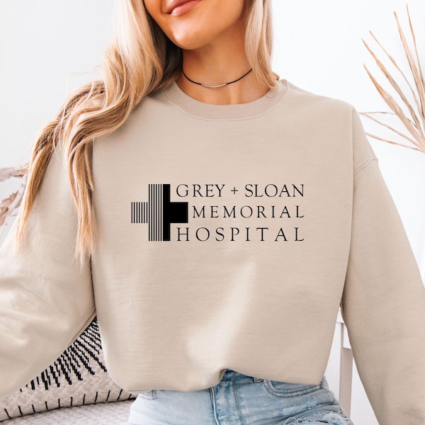 Greys Anatomy Sweatshirt, Doctor Sweatshirt, Greys Anatomy Gift, Grey Sloan Memorial, Grey's Anatomy Gifts, Nurse Jumper, Medical Graduation