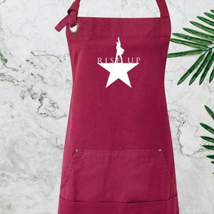 Hamilton Gift, Hamilton Musical, Kitchen Apron, Alexander Hamilton, An American Musical Baking, Hamilton Gift, Hamilton Merch, Kitchen Apron