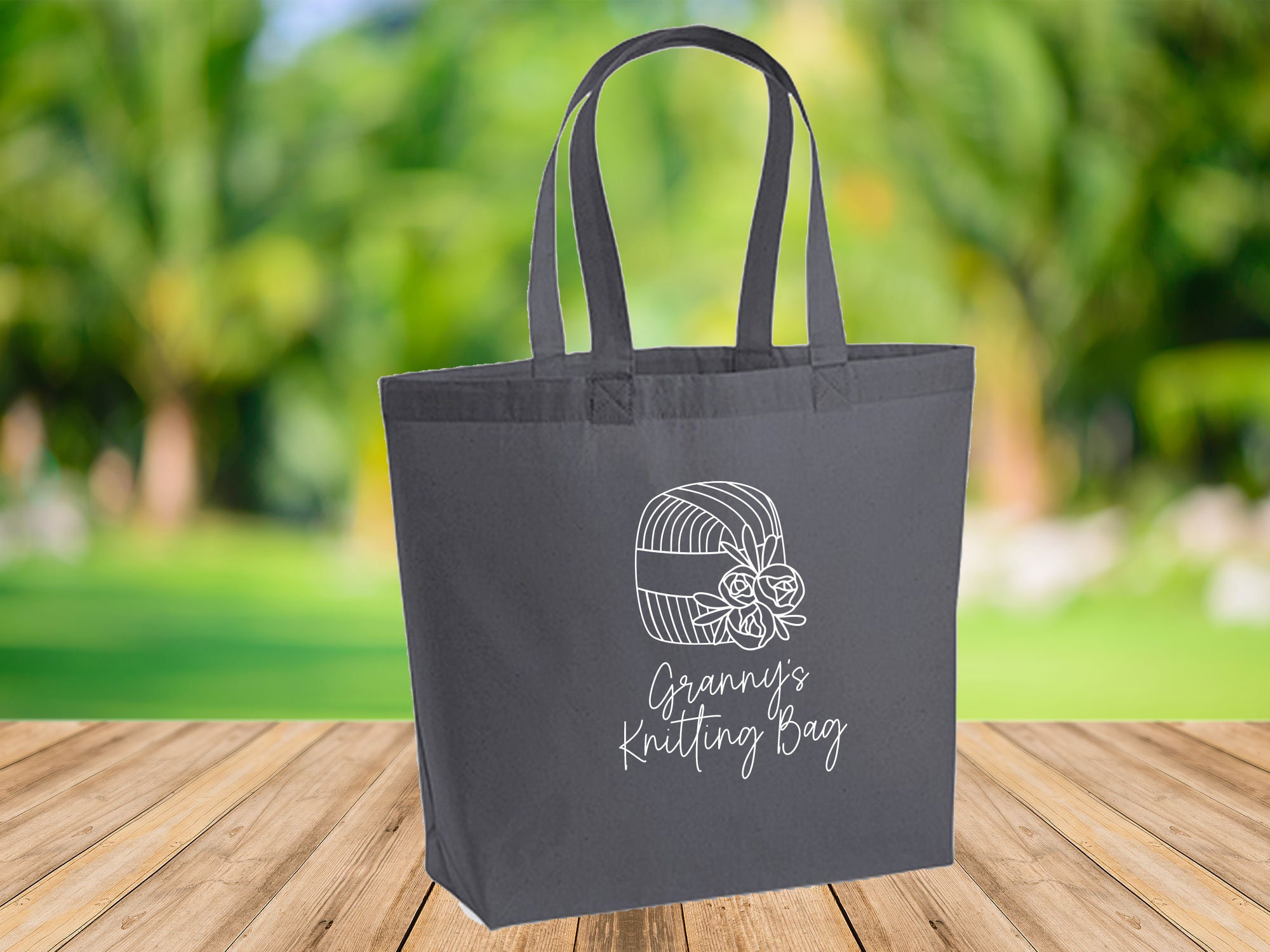 Knitting Bag - Project Bag - Grand-Maman