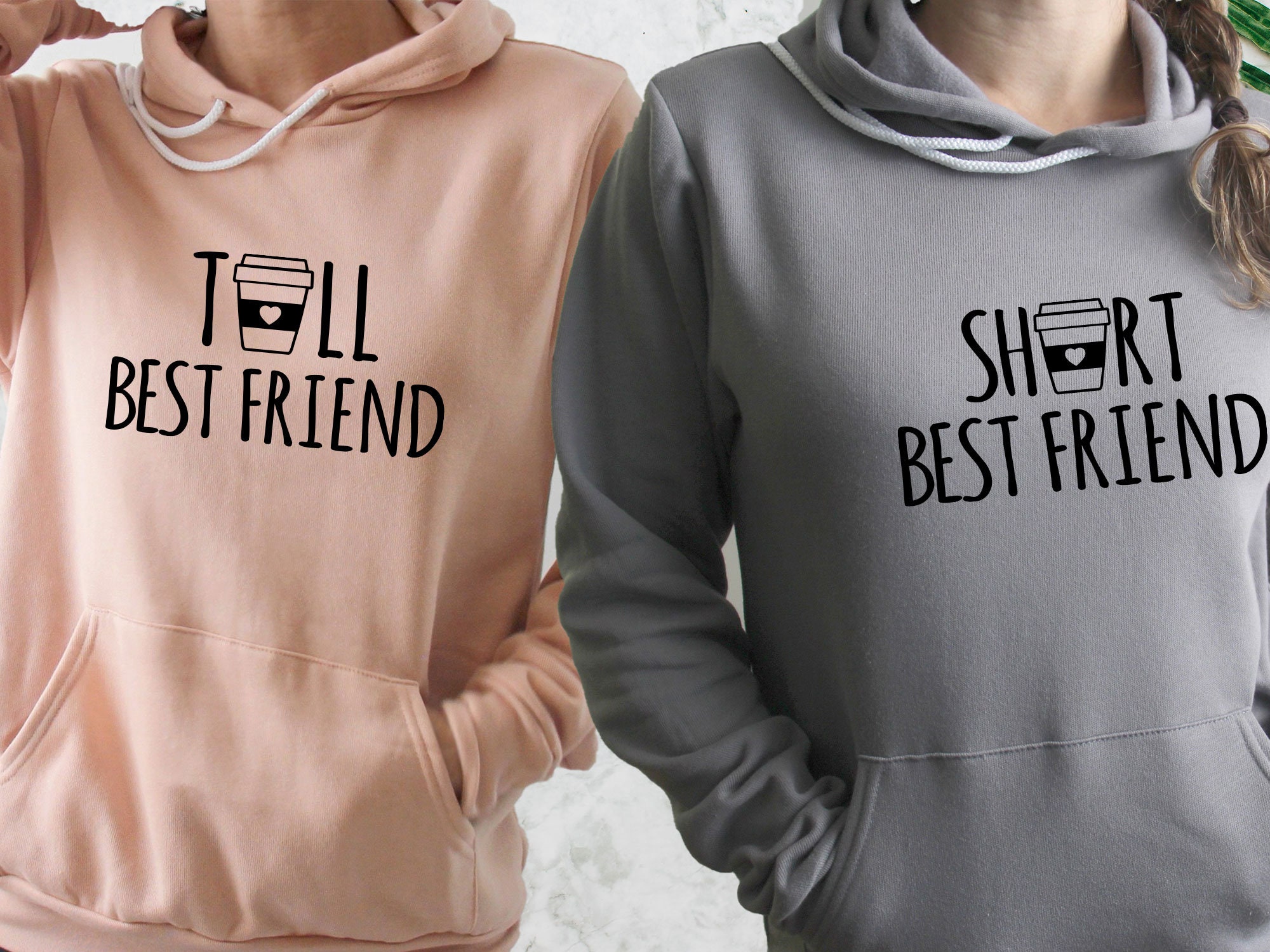 Best Friend Hoodies - Etsy UK