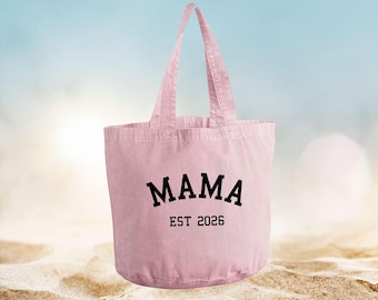 Personalised Mama Tote Bag, Custom  Mummy Shopping Bag, Mothers Day Gift