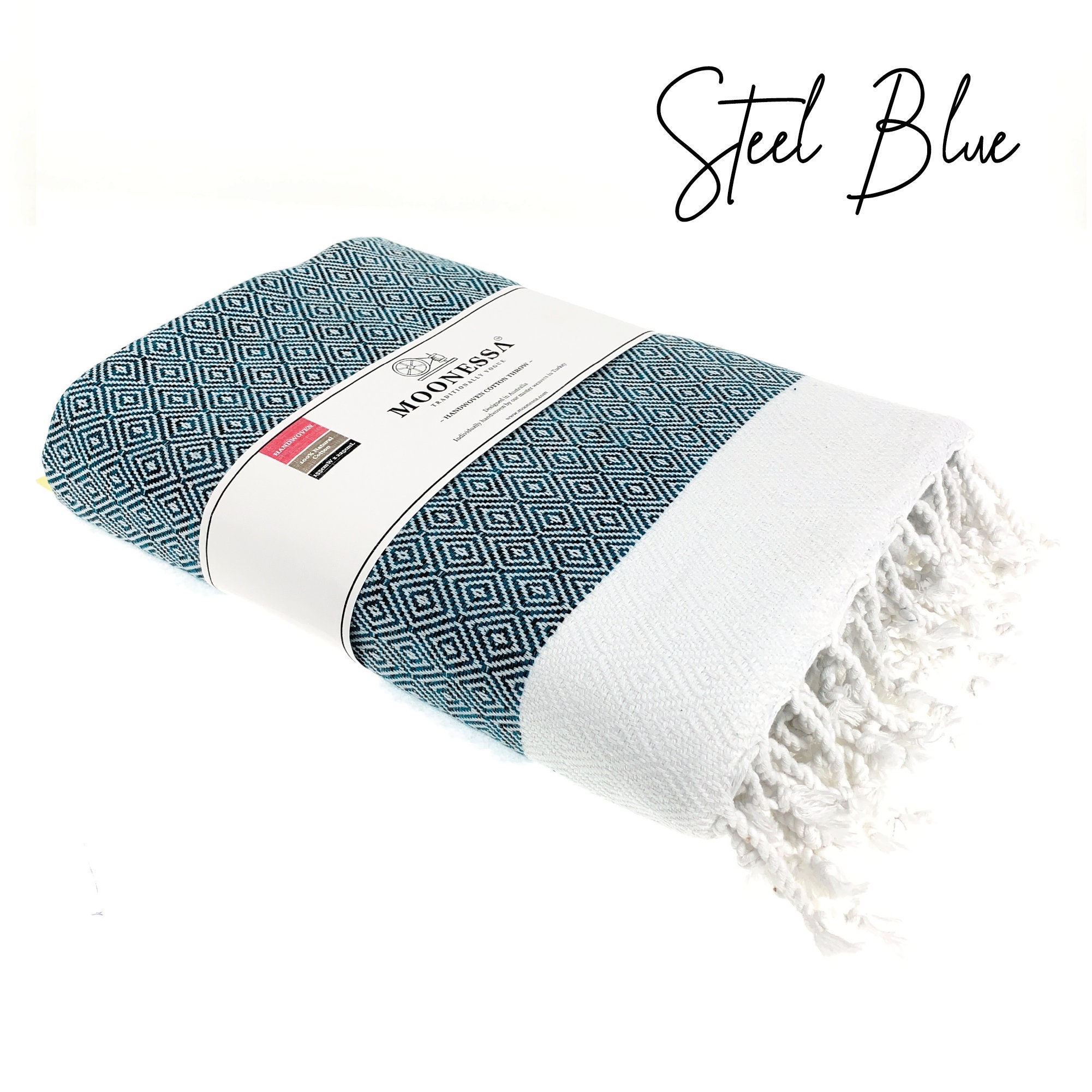 Turkish Throw Turkish Blanket Turkish Natural Cotton Throw Etsy