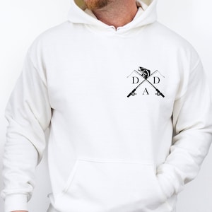 Dad Fishing Hoodie, Funny Dad Hoodie, Fathers Day Hoodie, Fisherman Hoodie, Funny Fishing Gift, Fishing Lovers Gift, Father's Day Hoodie image 1