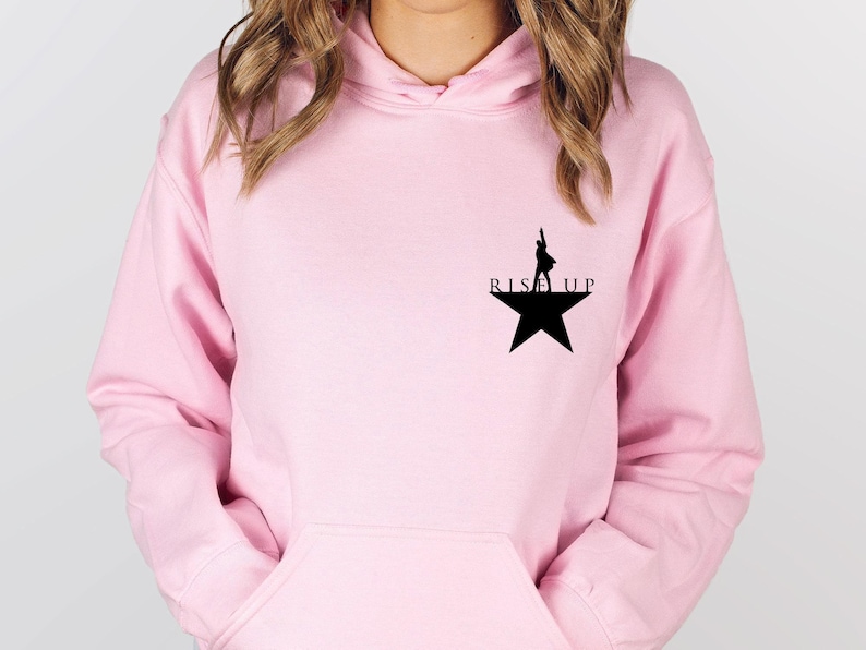 Hamilton Hoodie, Rise Up Hoodie, Alexander Hamilton, Hamilton Musical, Hamilton Merch, An American Musical, Musical Theatre Gift image 5