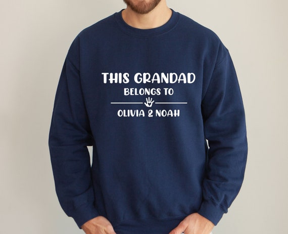 Grandad sweatshirt clearance