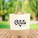 Personalised  Name Bag, Disney Name Jute Bag, Custom Shopping Bag, Bride Beach Bag, Bridesmaid Tote Bag, Wedding Gift Bag, Large Beach Tote 
