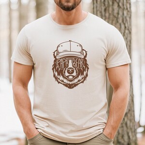 Camiseta de Papá Oso, Camiseta del Día del Padre, Camiseta Divertida para Papá, Regalo de Cumpleaños para Papá, Regalos para Papá, Camiseta de la Vida de Papá, Camiseta para Papá Primerizo, Camiseta para Futuro Papá