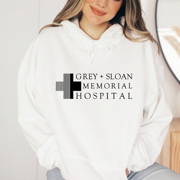 Grey Sloan Hoodie, Grey's Anatomy Hoodie, Greys Anatomy Hoodie, Greys Anatomy Gifts, New Nurse Gift, New Doctor Hoodie, Nurse Graduation