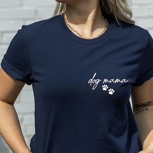 Chemise pour maman chien, cadeau pour maman chien, t-shirt propriétaire de chien, t-shirt amoureux des chiens, chemise promener son chien, chemise maman chien, chemise mère chien, chemise chien enfant image 3