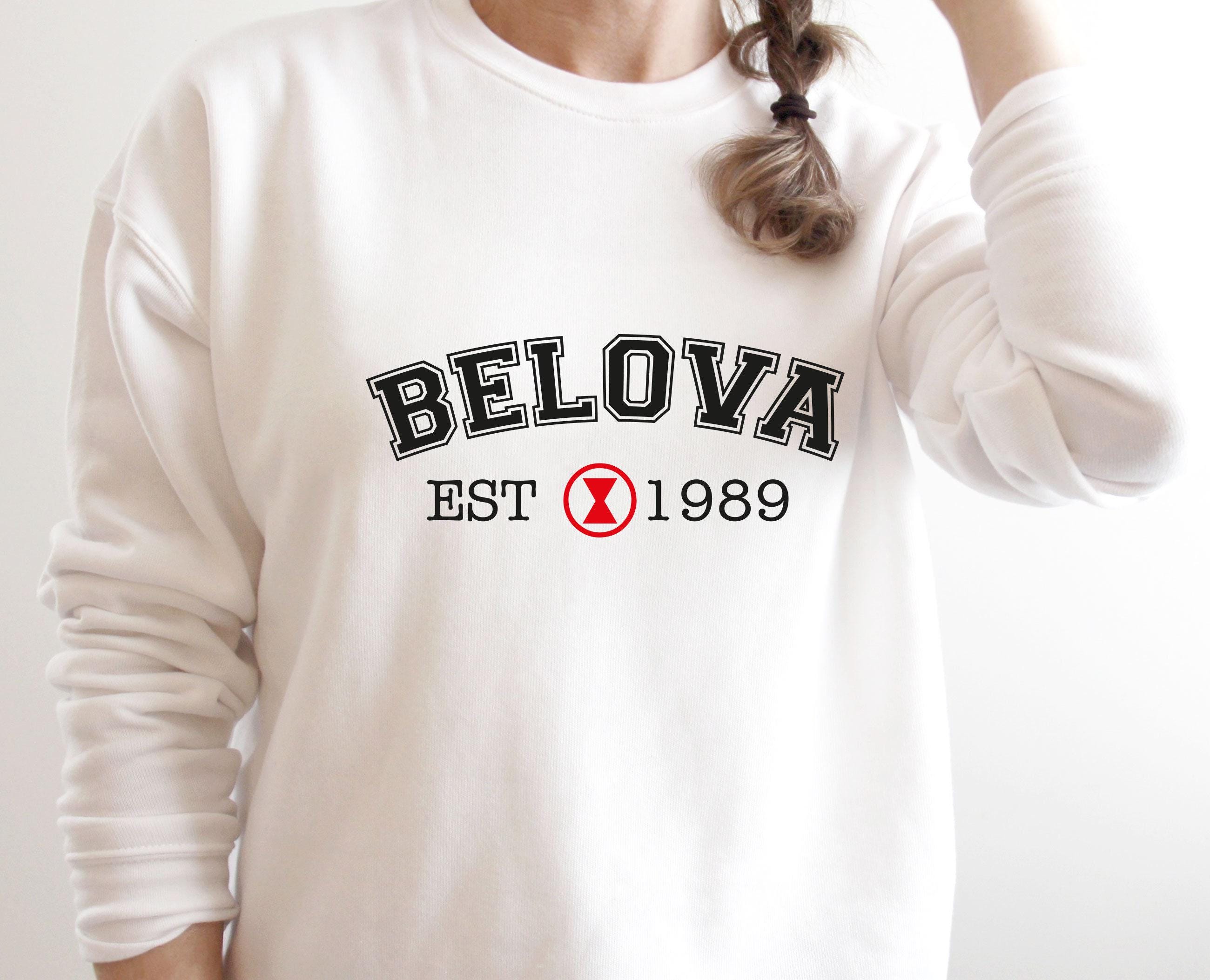 Belova Sweatshirt, Black Widow Sweater, Belova Sweater, Yelena Belova Jumper,  Avengers Sweatshirt, Marvel sweatshirt, Avengers Gift