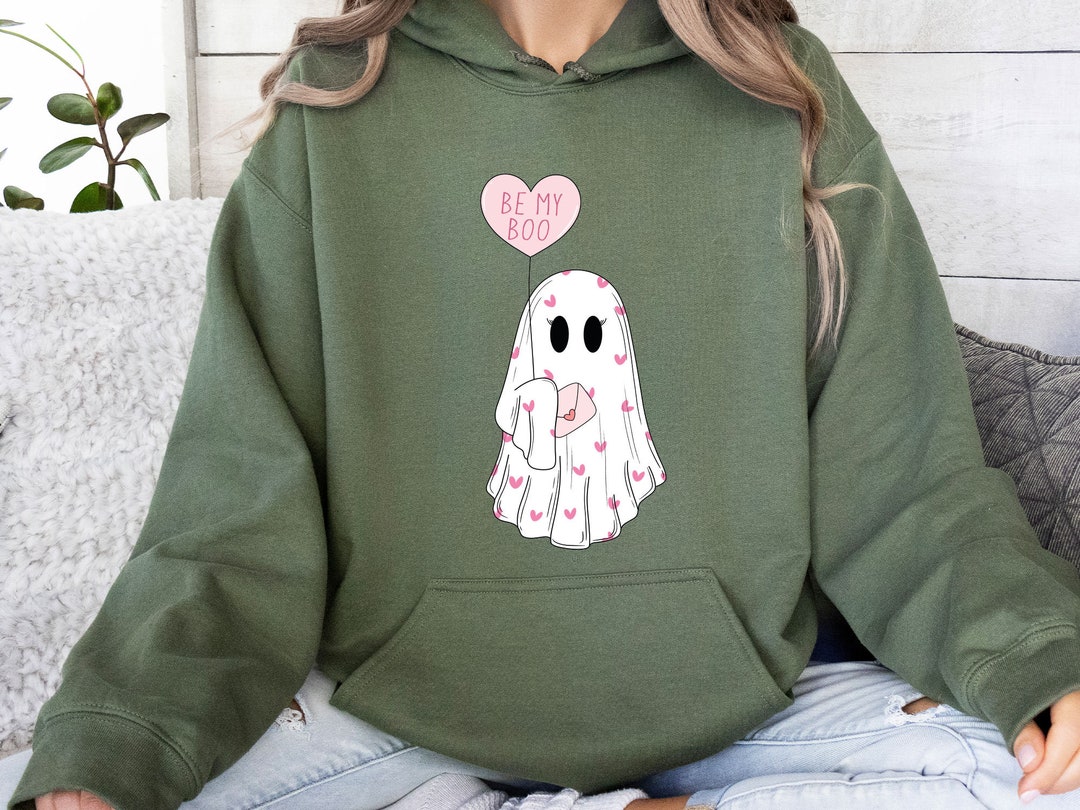 Be My Boo Hoodie, Funny Valentine Hoodie, Cute Valentines Hoodie, Valentines Day Top, Spooky