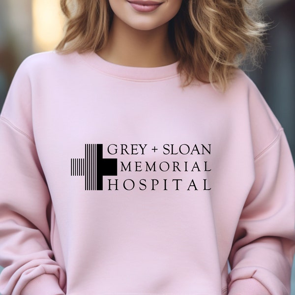 Greys Anatomy Jumper, Doctor Sweatshirt, Greys Anatomy Gift, Grey Sloan Memorial, Grey's Anatomy Gifts, Nurse Sweater, Medical Graduation