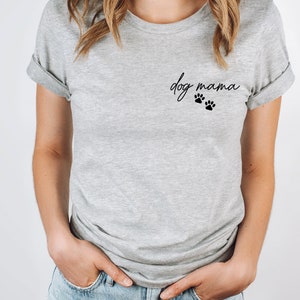 Chemise pour maman chien, cadeau pour maman chien, t-shirt propriétaire de chien, t-shirt amoureux des chiens, chemise promener son chien, chemise maman chien, chemise mère chien, chemise chien enfant image 7