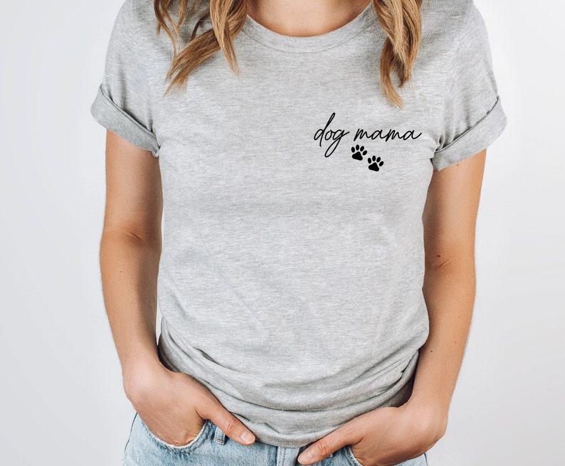 Chemise pour maman chien, cadeau pour maman chien, t-shirt propriétaire de chien, t-shirt amoureux des chiens, chemise promener son chien, chemise maman chien, chemise mère chien, chemise chien enfant image 7