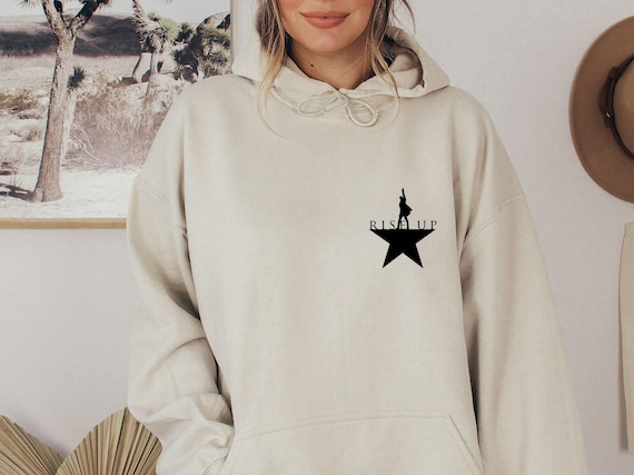 Hamilton Hoodie, Rise Up Hoodie, Alexander Hamilton, Hamilton Musical, Hamilton Merch, An American Musical, Musical Theatre Gift