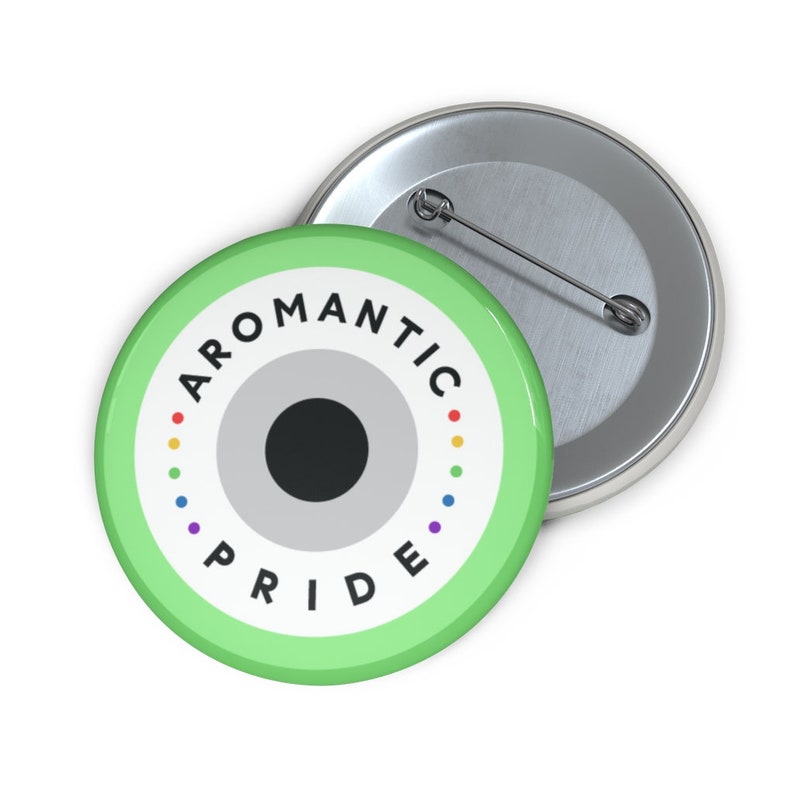 Perfect Gift LGBT+ Aromantic Pride Pride Pin Button