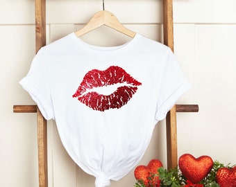 lips shirt women