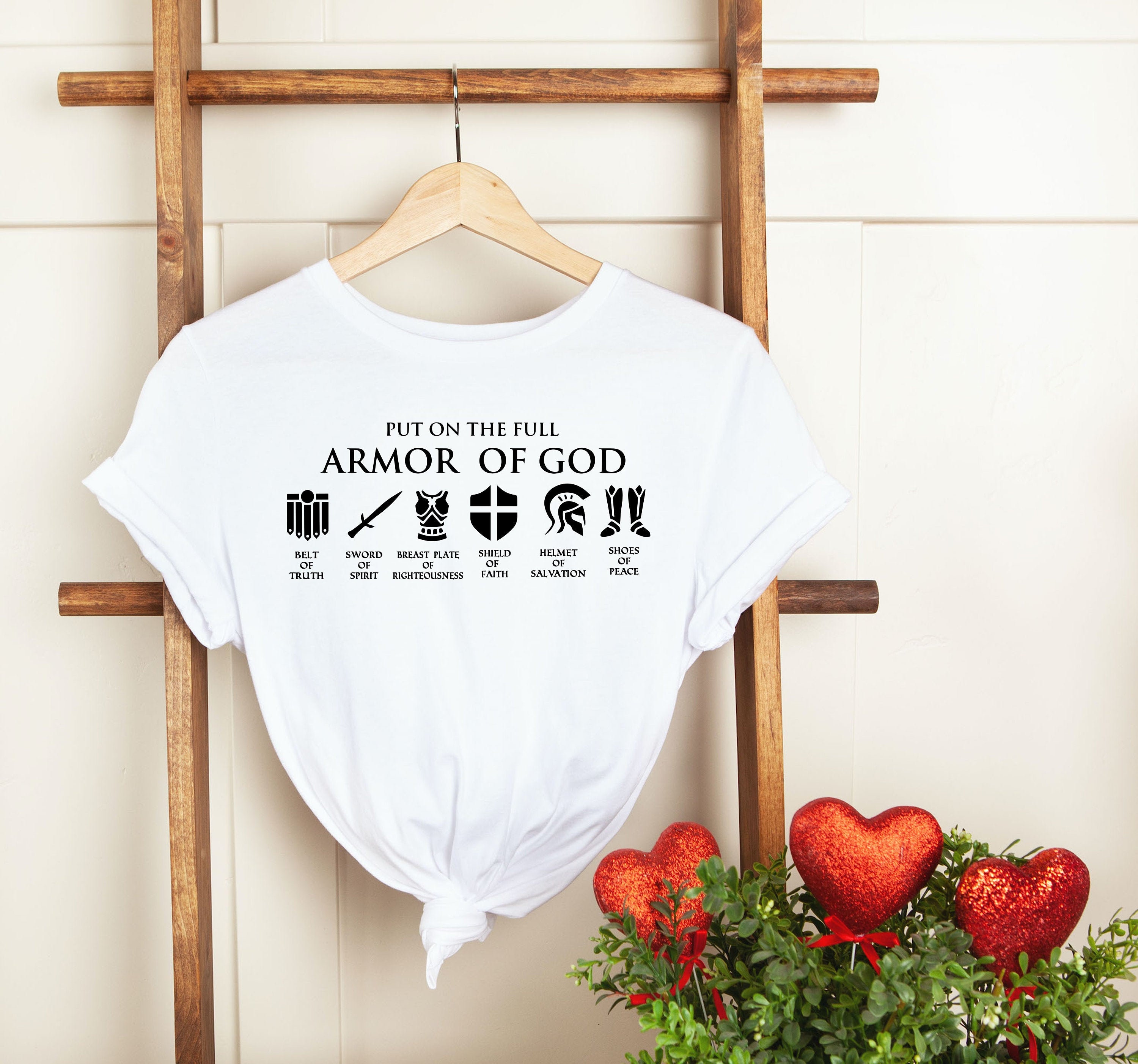 Discover Armor Of God Shirt, Put On The Full Armor Of God Shirt