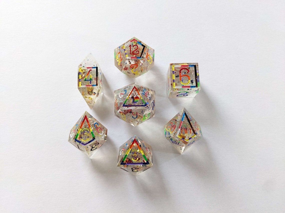 Pride dice set!