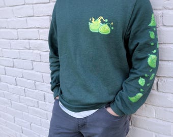 Maplestory-Inspired Slime Pixel Sweater