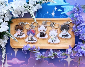 Love and Deep Space | LADs Keychains | Keychains | Pixel Art