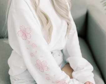 Sakura Pixel Sweater