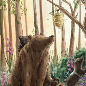 Carte de fête des Mères - Mama Bear