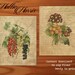 Botanical Letters #1 - Frameable Floral Paper High-res Printable ...