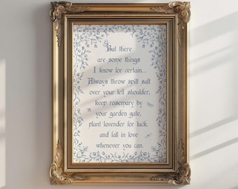 Vintage-Inspired Practical Magic Witchy Wall Art: Owens Sisters Halloween Printable Decor