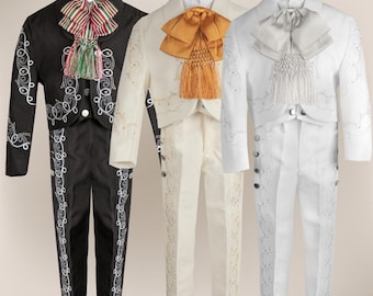 Boy&#39;s Mexican Charro Suit! Discover the magic with our ceremony suits! Excellence in details, embroidery to fine finishes.