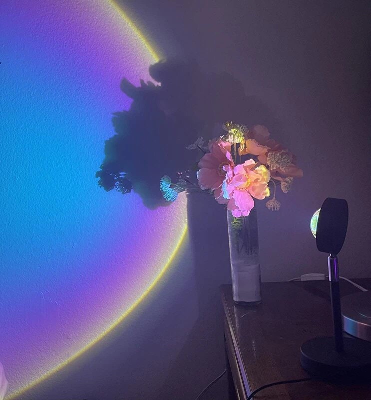 Sunset Lamp LED Desk Lamp USB Instagram Lamp Golden Hour Etsy