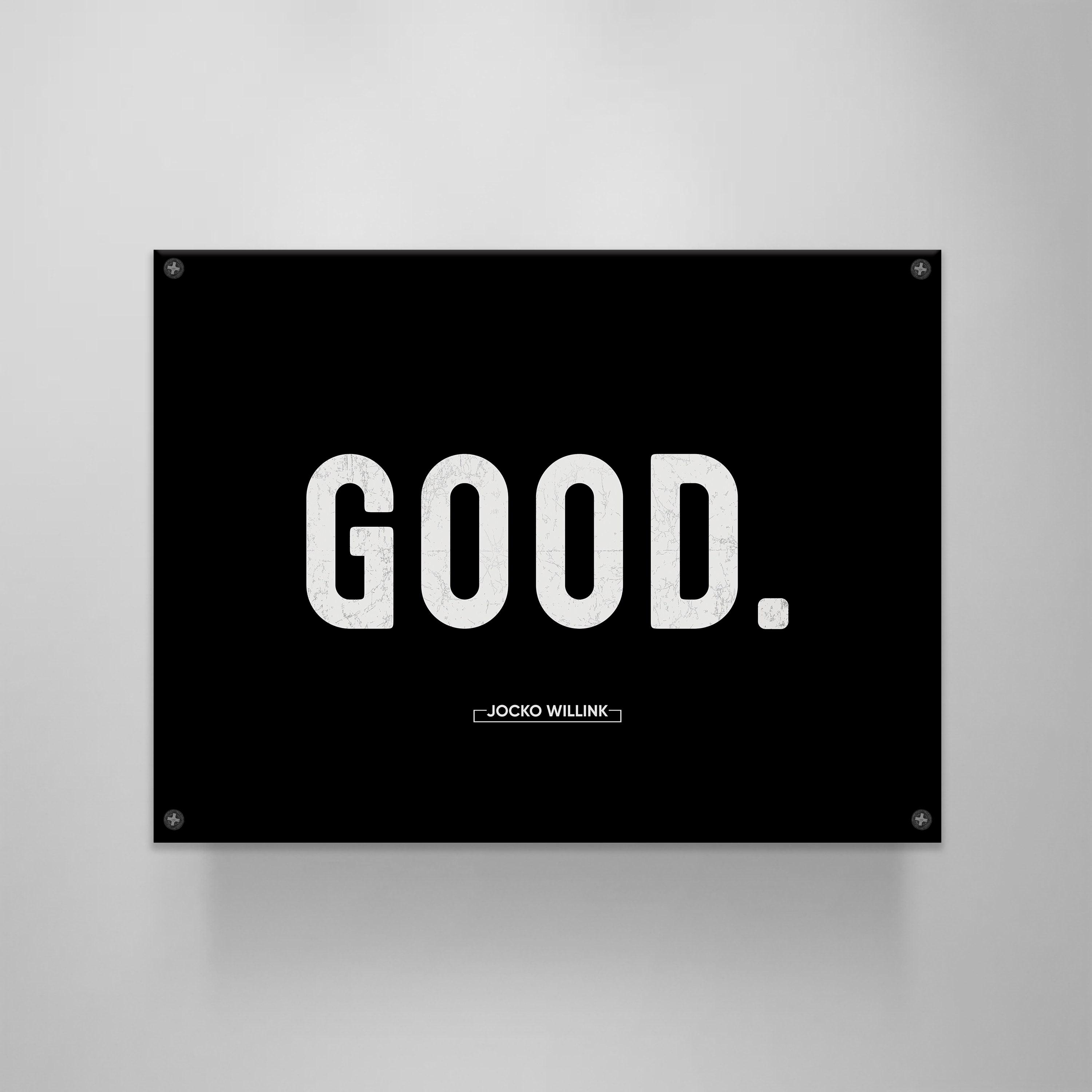 Jocko Willink Good Jocko Willink Quote Poster | Etsy