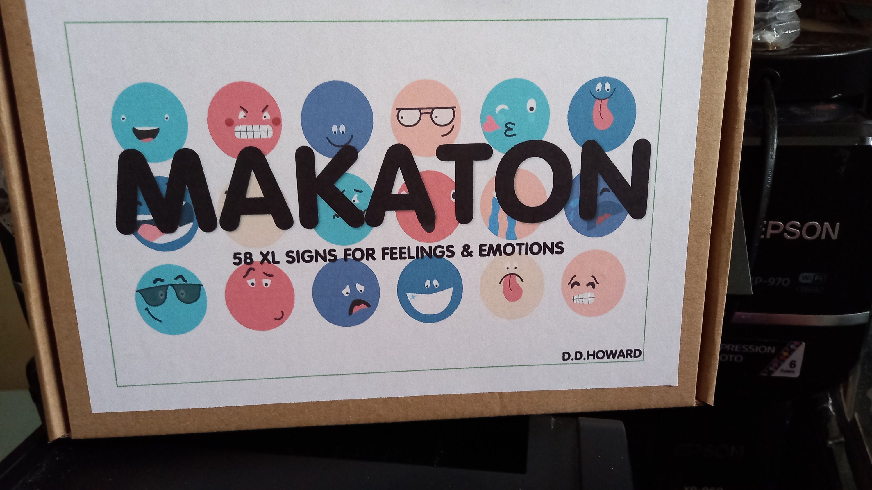 60 XL A5 Makaton Emotions & Feelings Flashcards SAL SEN Autism Etsy UK
