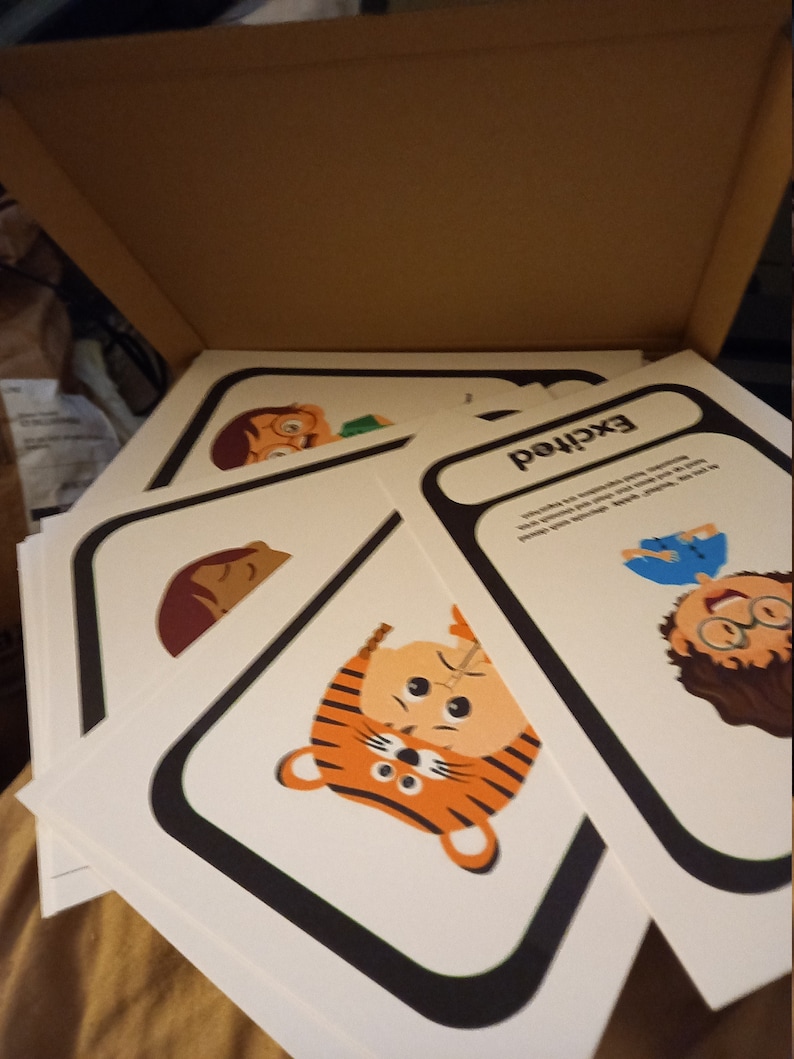 60 XL A5 Makaton Emotions & Feelings Flashcards SAL SEN Autism Etsy