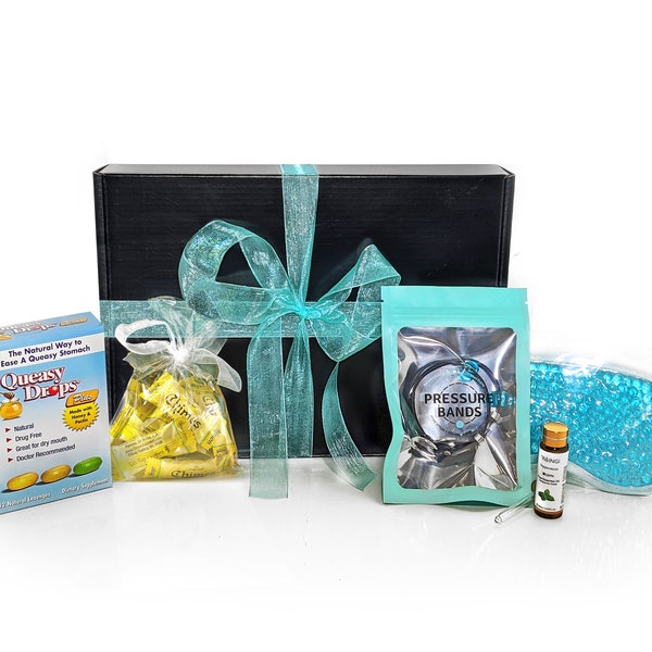 Nausea Relief Gift Box / Sea Sickness / Motion Sickness / Morning Sickness / Vertigo / Chemo