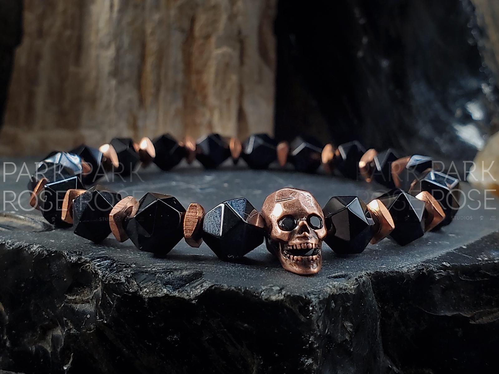 ブ*ィ様 Necromance Rose Skull ブレスレット il_fullxfull.6424390934_qe06.jpg