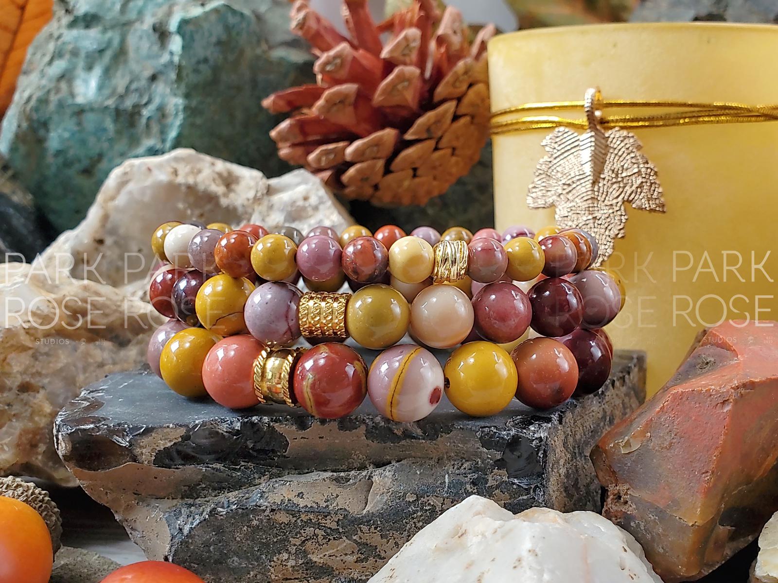 Mookaite Bracelet - Etsy