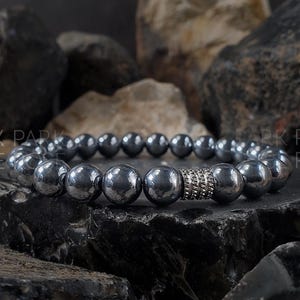 AAAAA Grade Terahertz Bracelet: Handmade Gemstone Jewelry