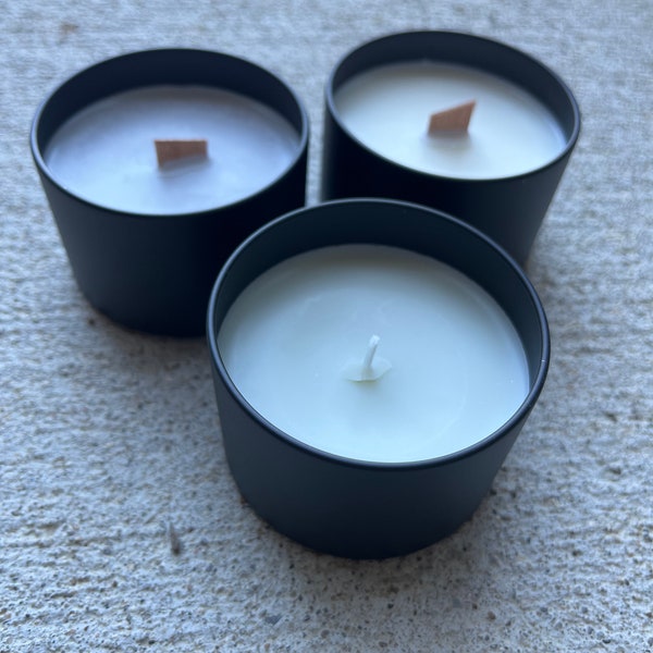 Hand Poured Soy Wax Candle 4 Ounce Various Scent Options