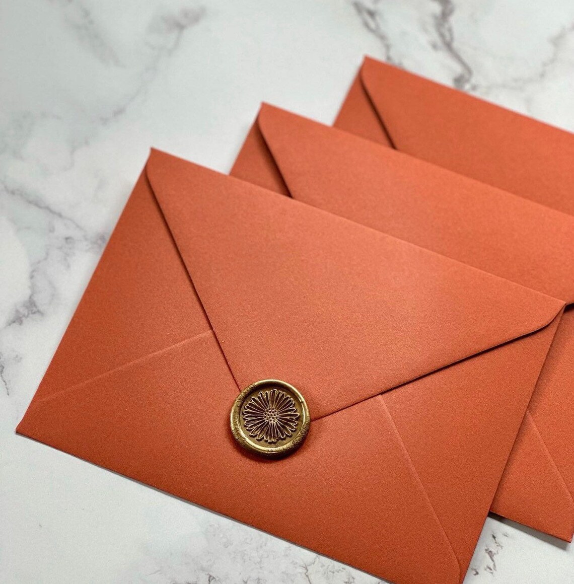 Terracotta Envelope Copper Envelope Rustic Envelope C5 or Etsy UK