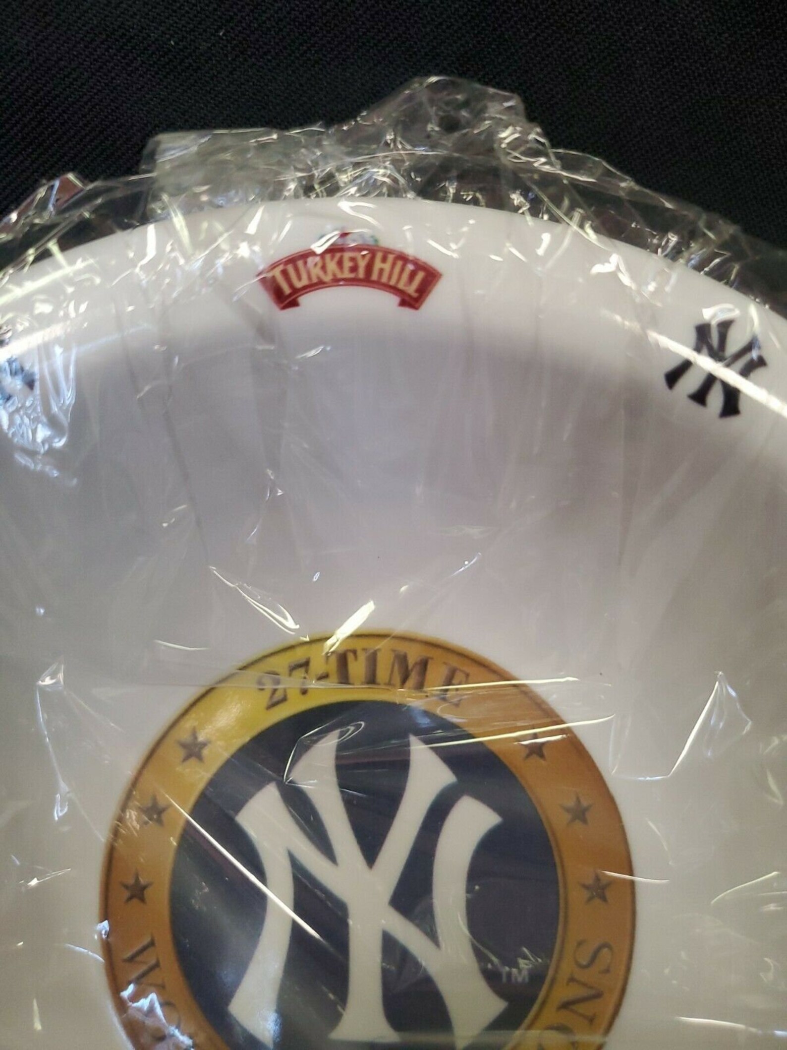 Lot Of 8 Ny Yankees Ice Cream Bowls Turkey Hill Mlb Baseball Etsy
