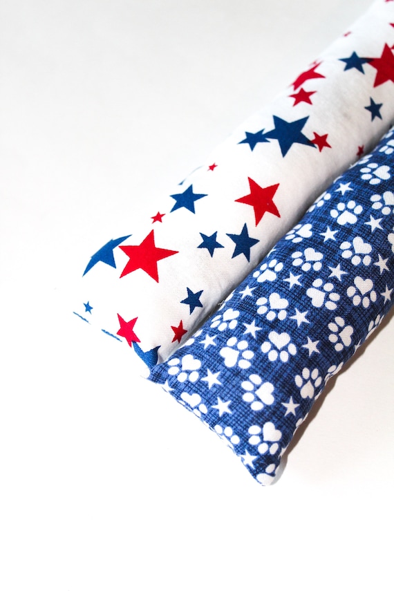 Pair of Patriotic Catnip Kickers, Catnip Cat Toy, Catnip Plush Cat Toy, Organic Catnip Toy, Cat Gift
