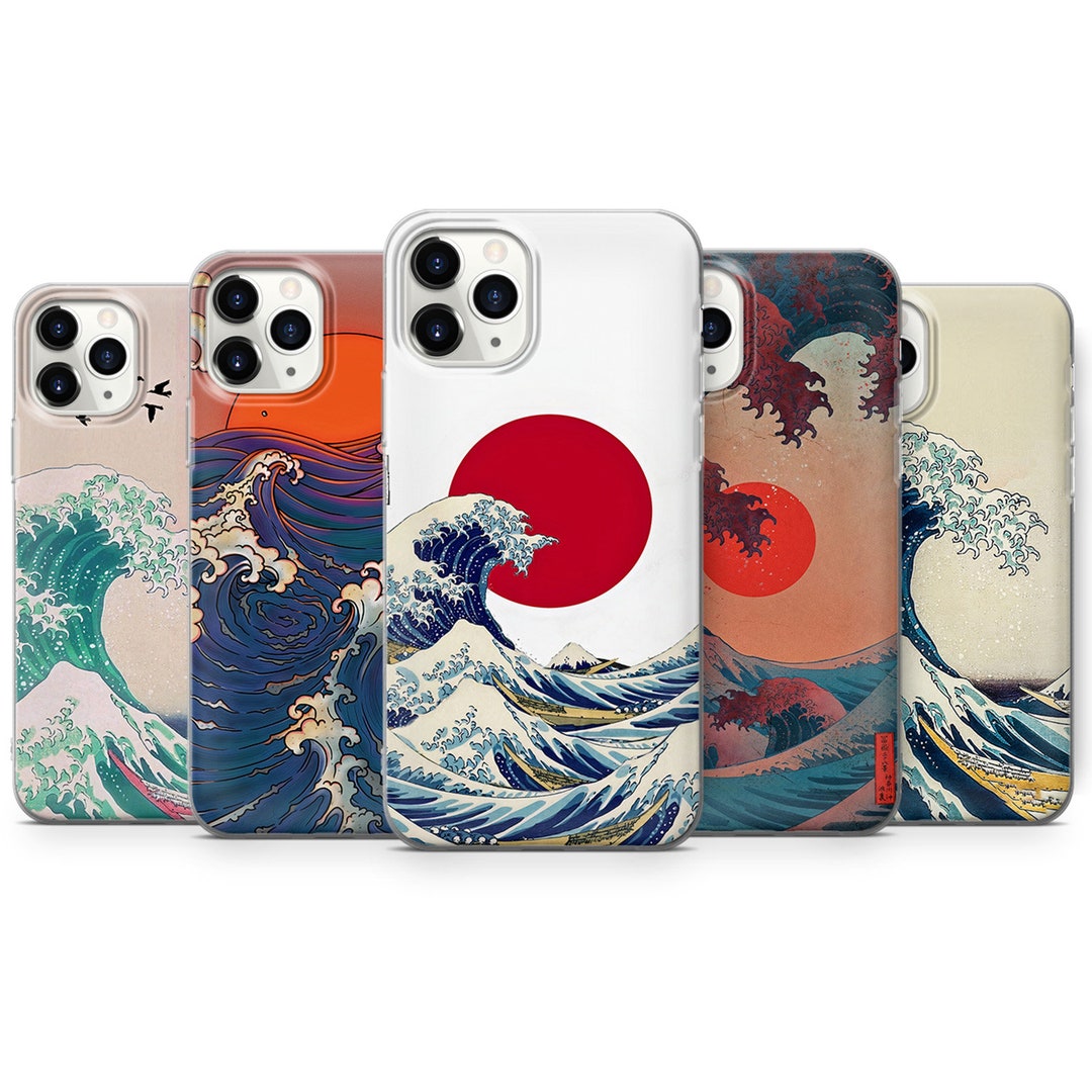Japanese Art Phone Case Great Wave Cover for Iphone 14 13 11 Etsy