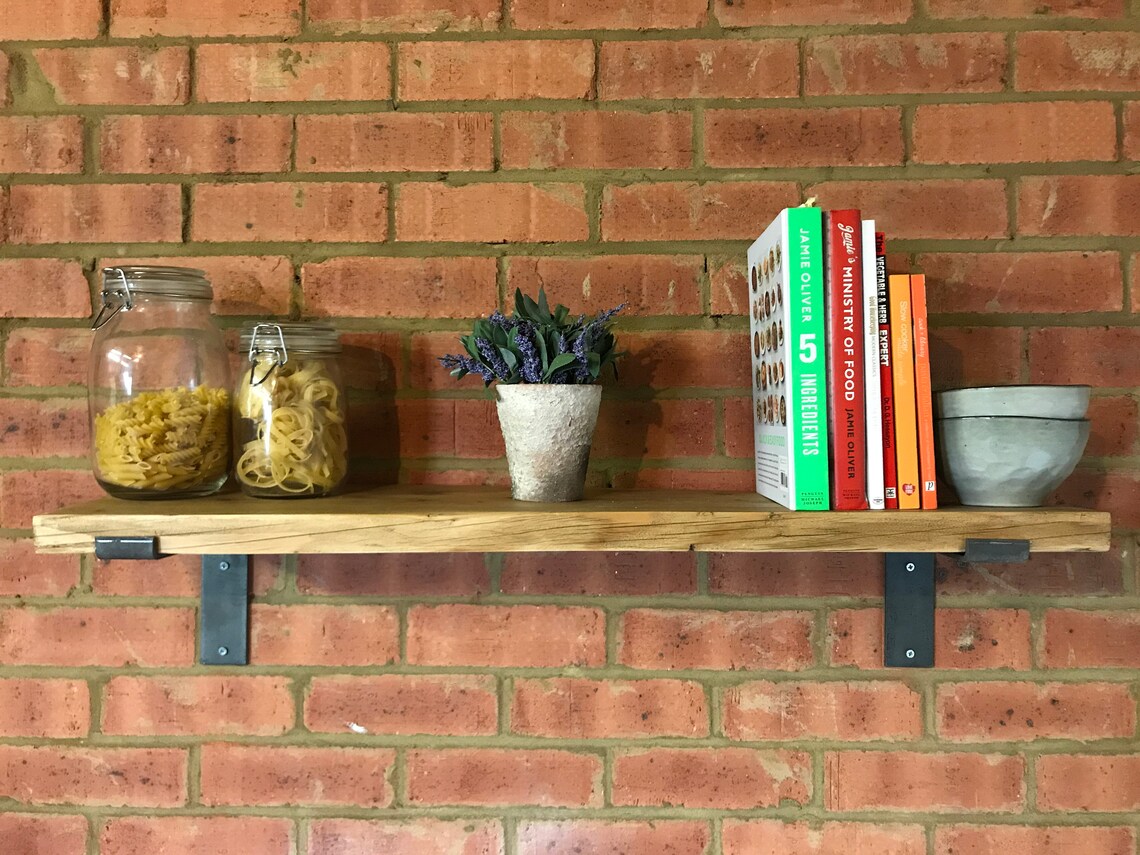Reclaimed Scaffold Board Shelves Rustic Industrial Etsy