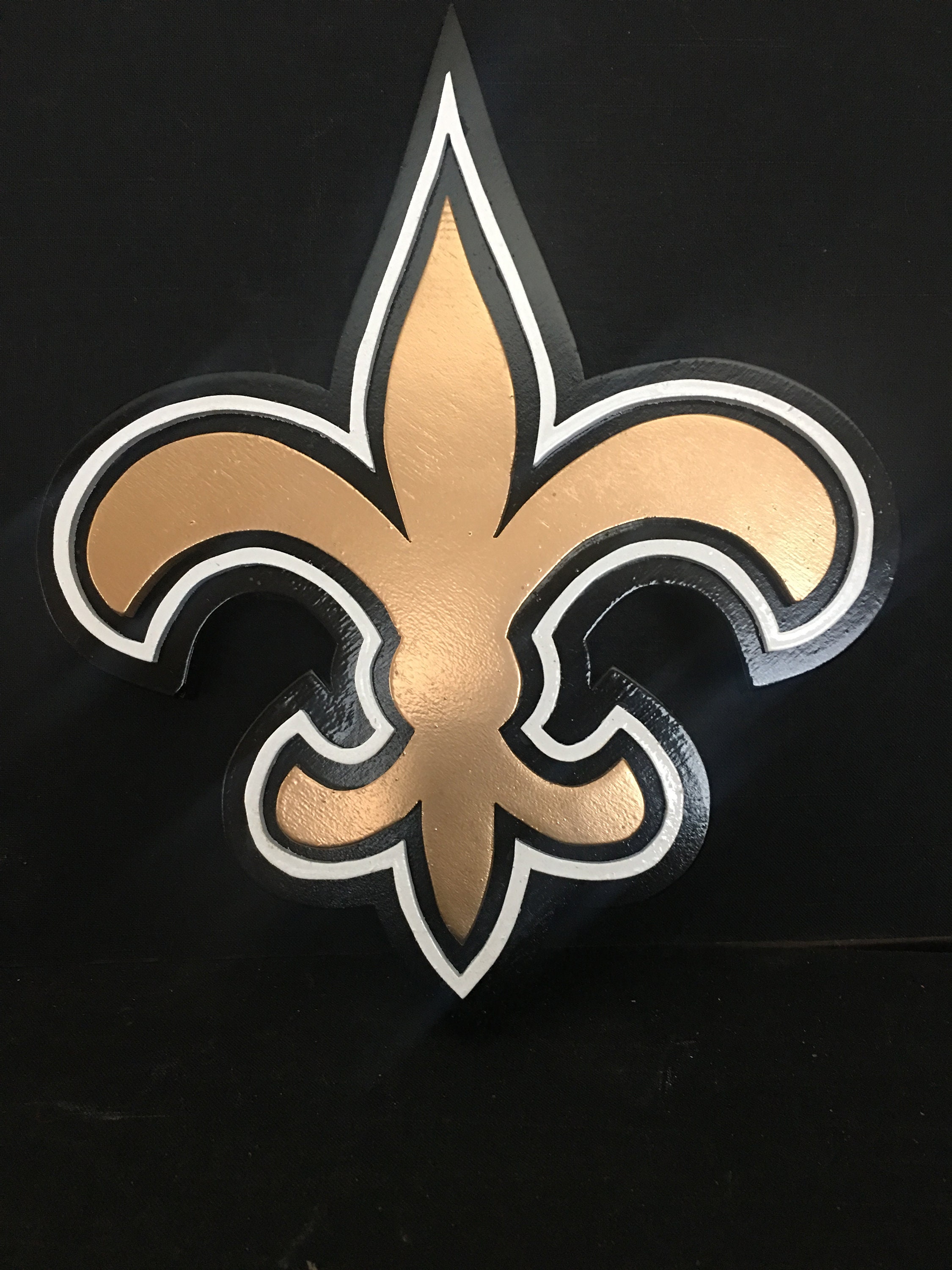 New Orleans Saints Wood Sign - Etsy