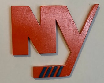 New York Islanders Wood Sign