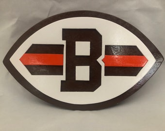 Cleveland Browns Wood Sign